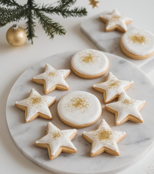 Festive Moonlight Cookies, Cookies