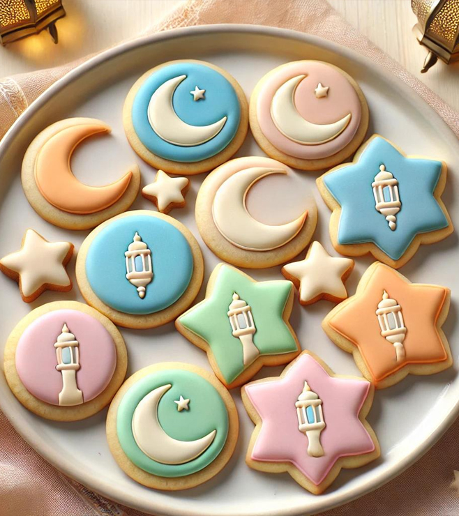 Crescent & Stars Cookies, Cookies