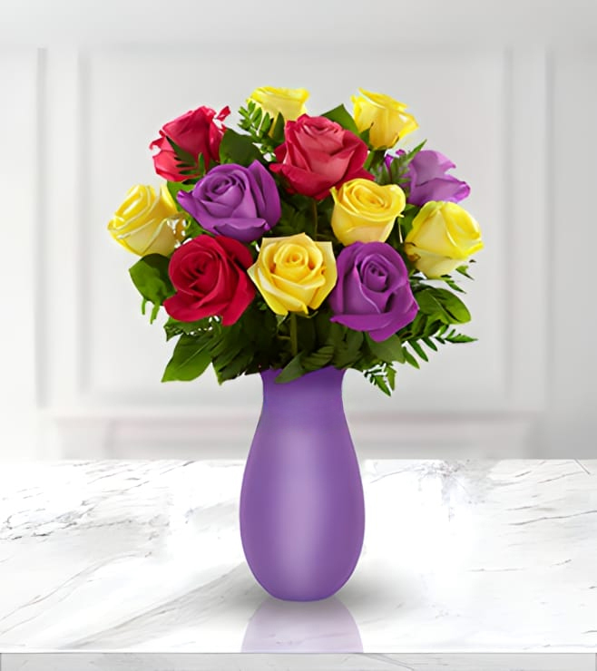 باقة ورود ملونة، أنا آسف