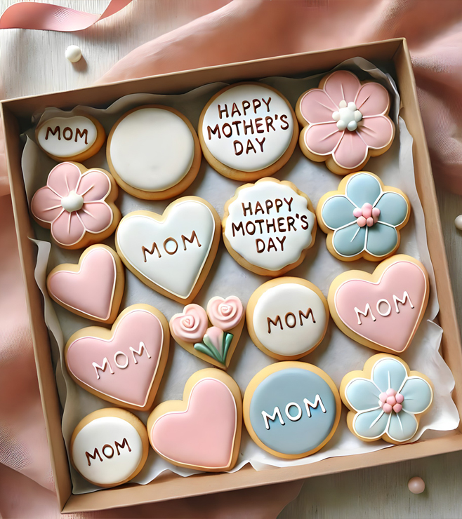 زهور وكعكات الحب