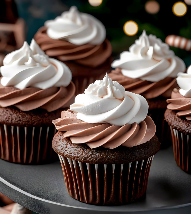 كعكات الكاكاو الرقيقة، كب كيك