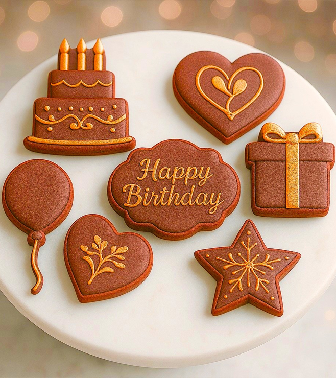 Gilded Cookie Party, Cookies