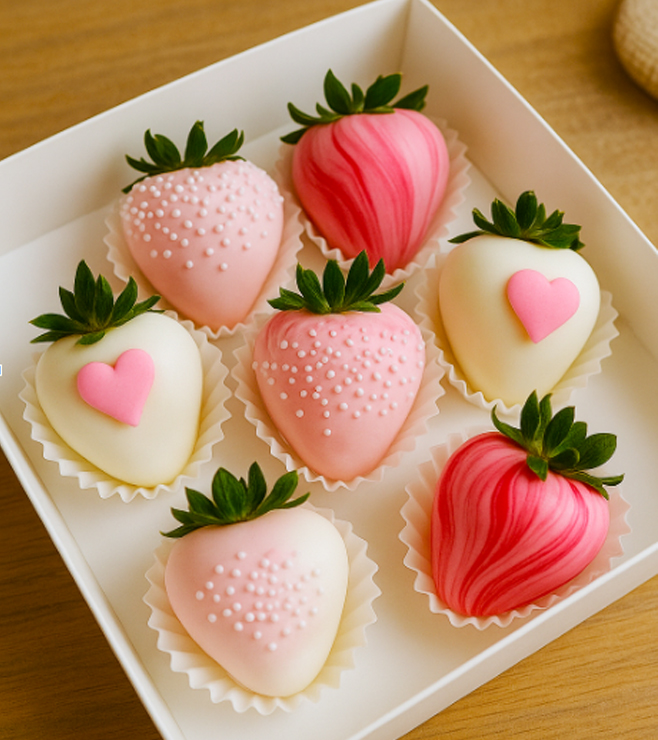 Heartfelt Strawberry Dips