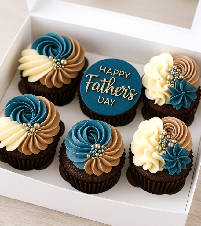 Pearl-Touched Cupcakes