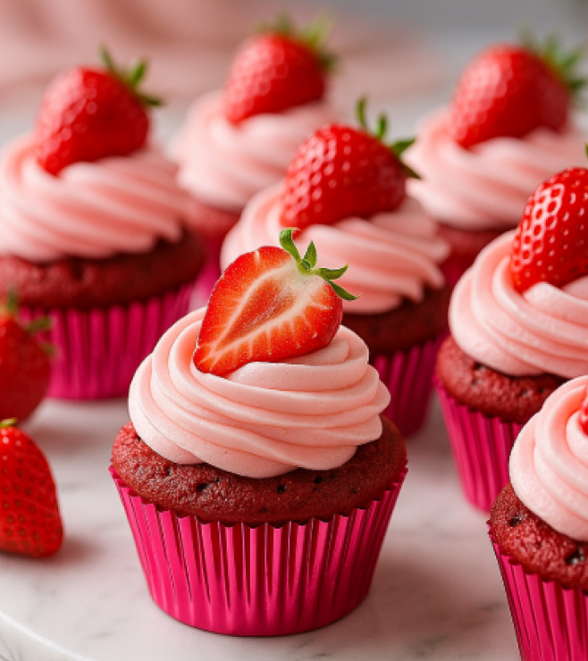 أغطية الفراولة الملتفة