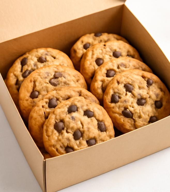 كعكات الشوكولاتة بالرقائق