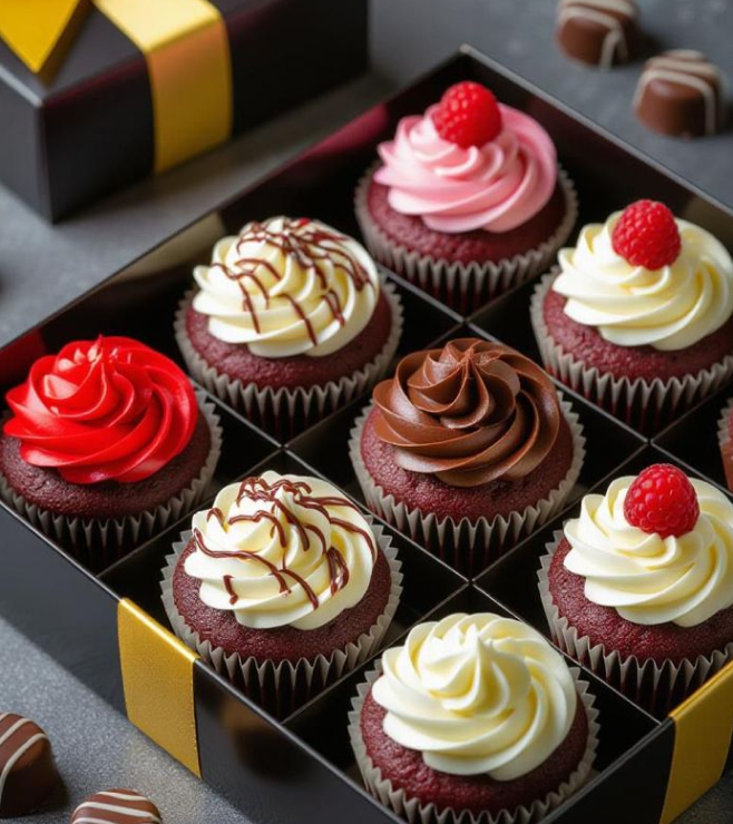 مزيج كب كيك مثالي للحفلات