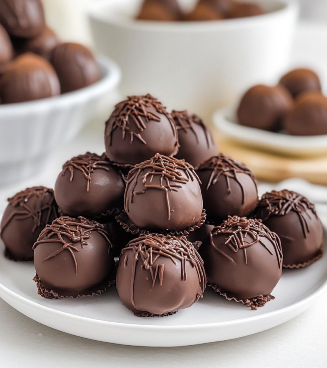 Choco Sprinkle Charm Truffles, Chocolate Truffles