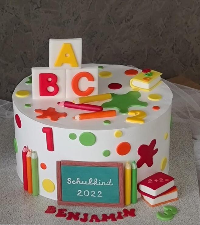 Learning Blocks Cake