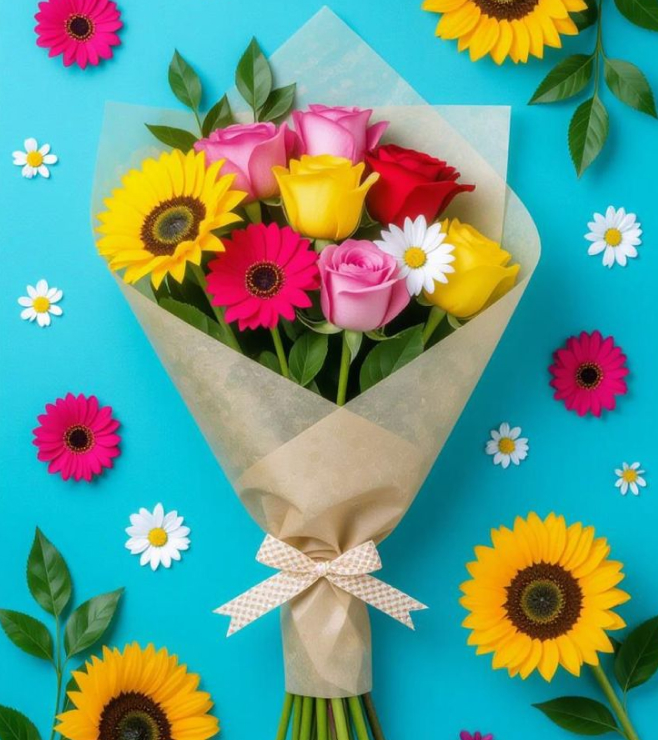 باقة تشجيع مدرسية