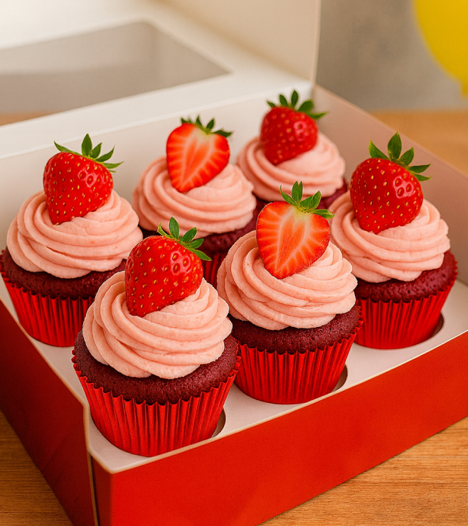 Berry Magic Cupcakes