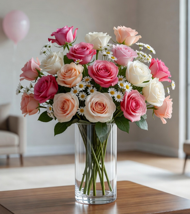 Pleasing Roses Arrangement
