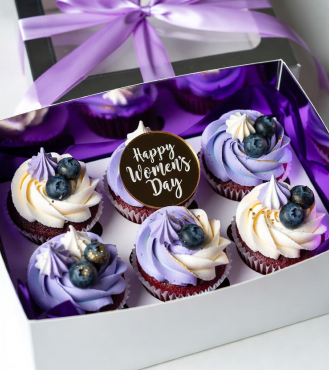 Bubbly Berry Cupcakes