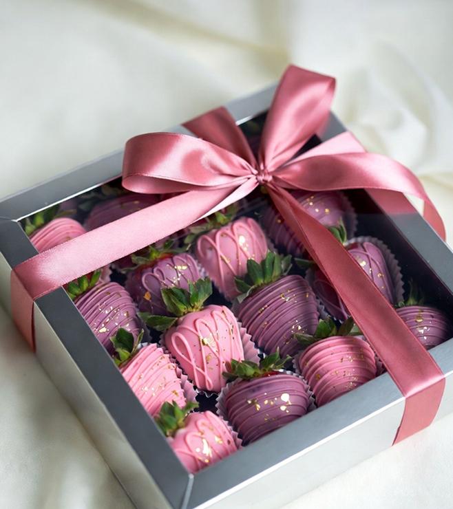 Sweet Spark Dipped Strawberries, Women's Day