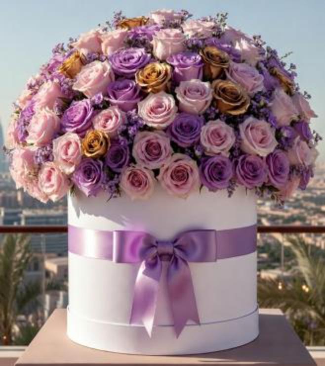 Elegant Empowerment Hatbox, Women's Day