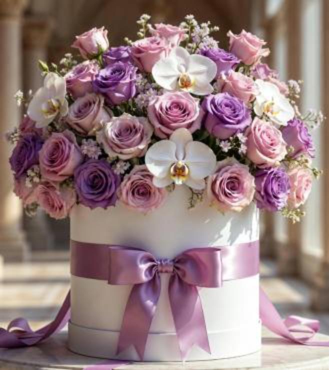 Flourish Queen Hatbox, Women's Day