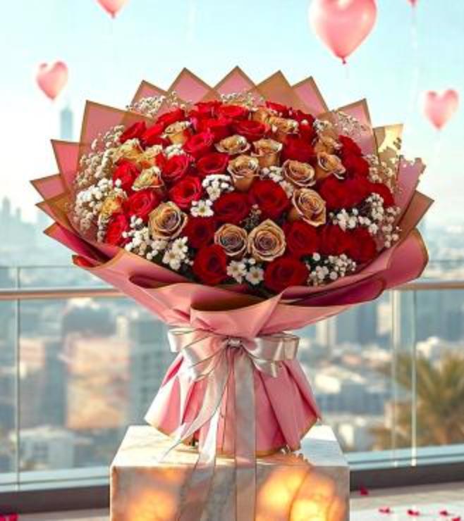 Her Spotlight Bouquet, Flowers