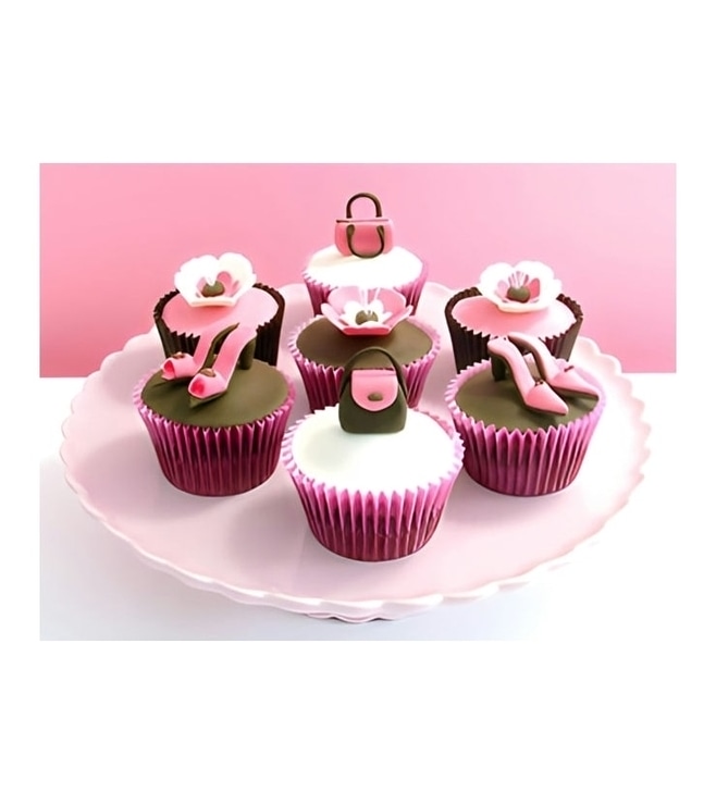 التسوق والأحذية الكب كيك