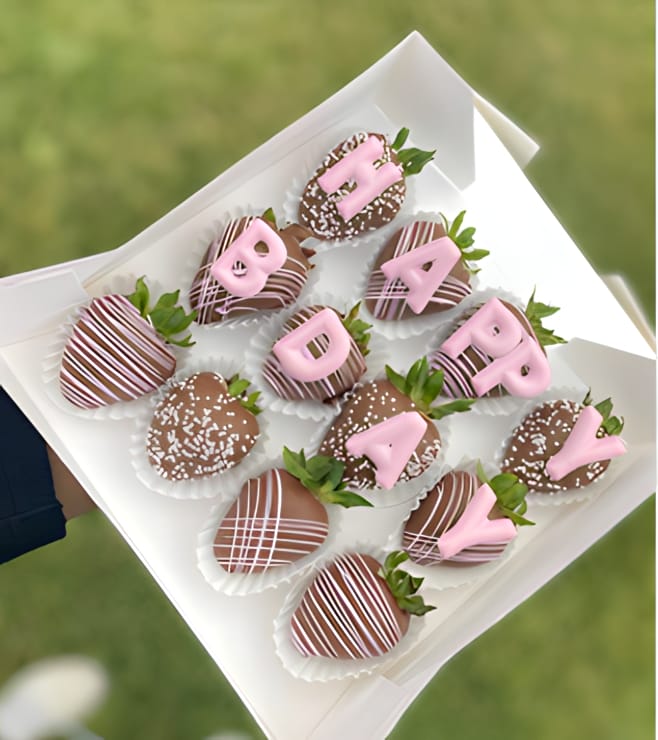 عيد ميلاد سعيد فراولة مغموسة، عيد ميلاد