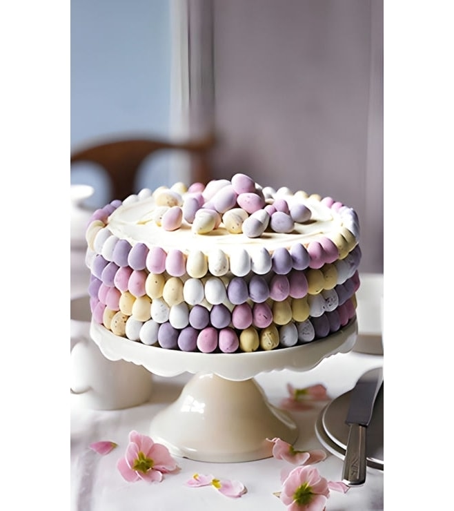 كعكة مليئة بالبيض