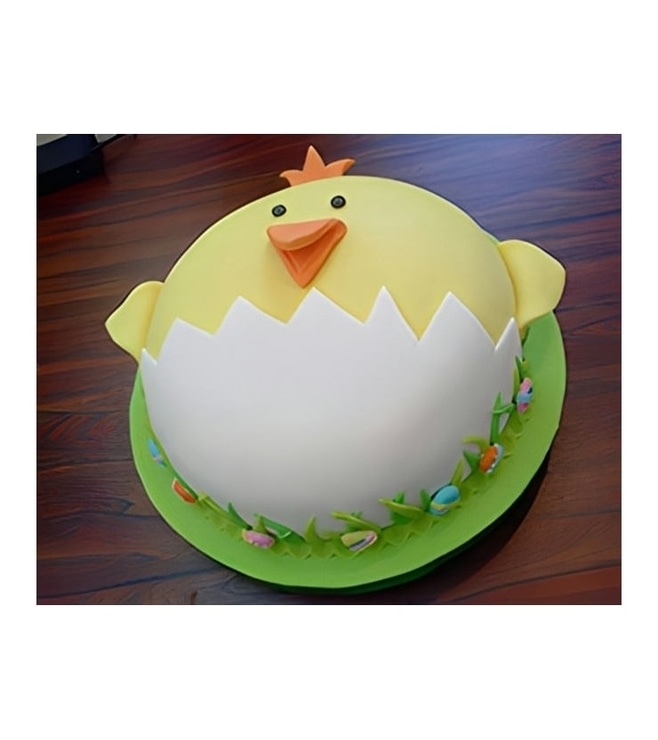 كعكة الفرخ السعيد