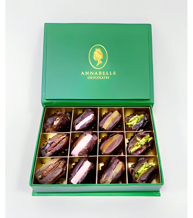 علبة تمر محشو متنوع