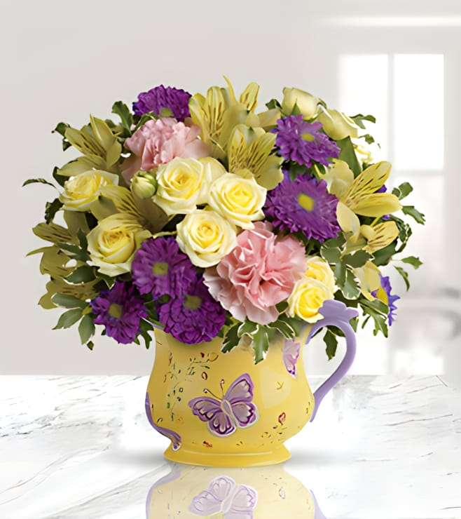 أشعة الشمس والفراشات، تعافى