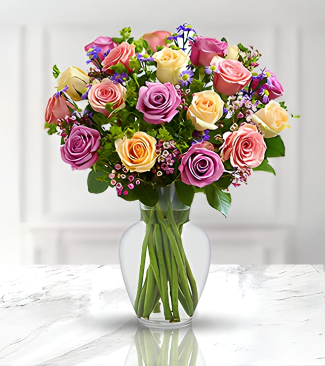 باقة عشاق الورود