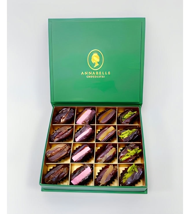 علبة تمر محشو متنوع