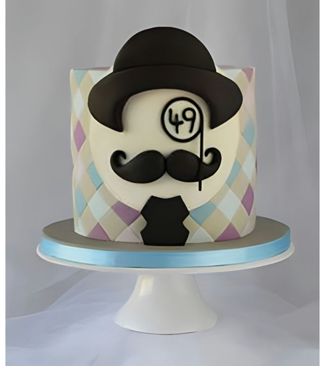 كعكة عيد الأب ذات المظهر الكلاسيكي