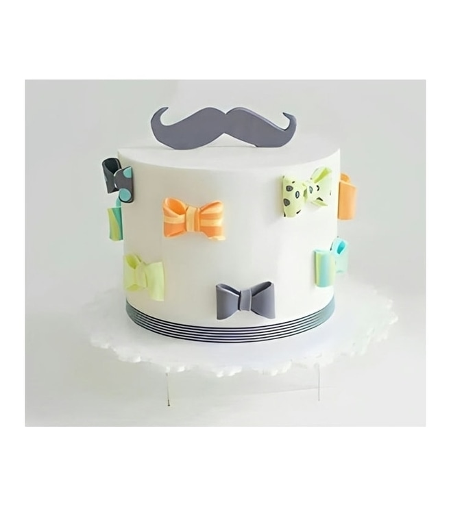 جميع ربطات العنق الخاصة به كعكة عيد الأب