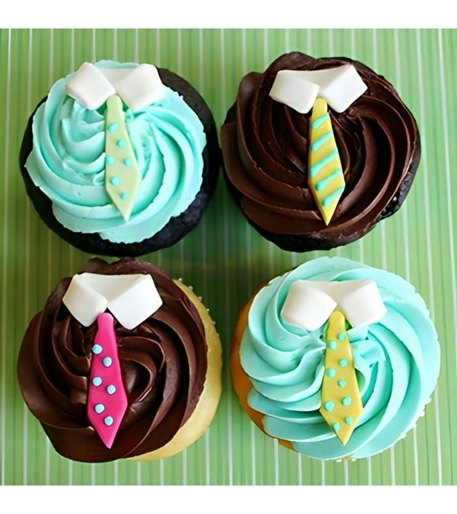 كب كيك جاهز للاستخدام في المكتب بمناسبة عيد الأب