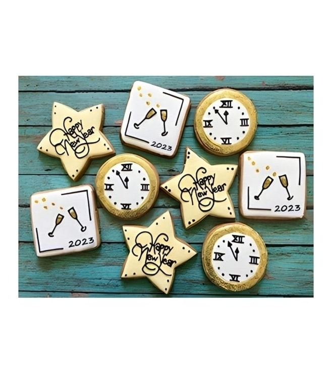 كعكات احتفالية بمناسبة العام الجديد