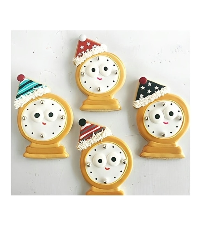 ساعات الحفلات كعكات رأس السنة الجديدة