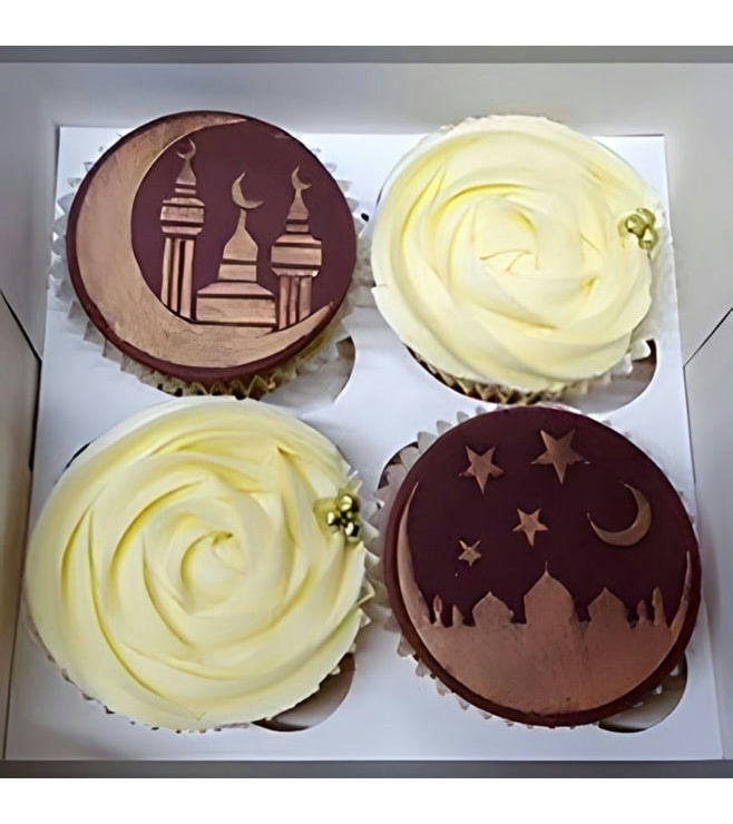 كب كيك رمضان الليالي المرصعة بالنجوم