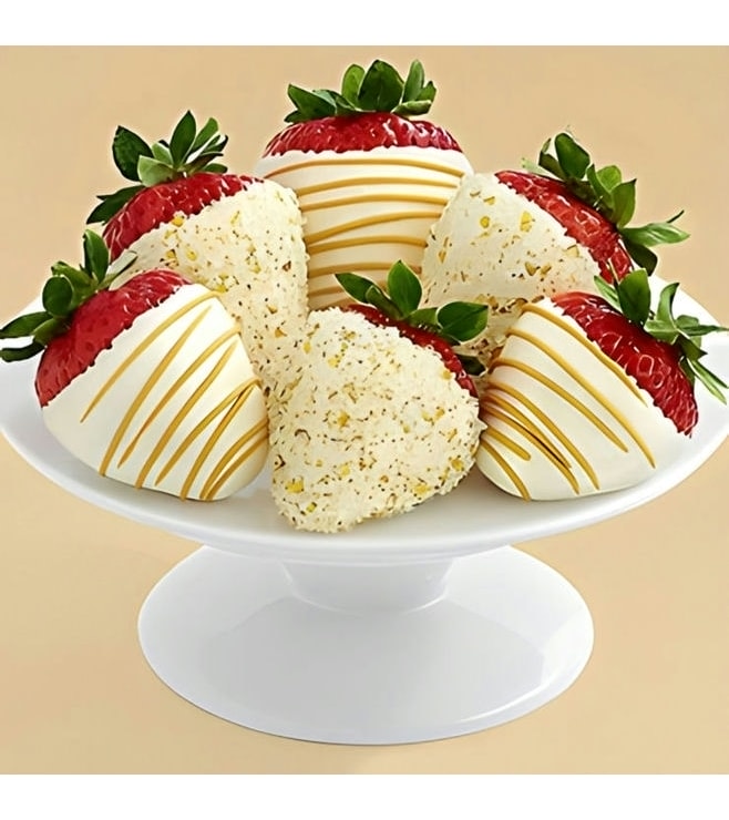 نخب العام الجديد فراولة مغموسة