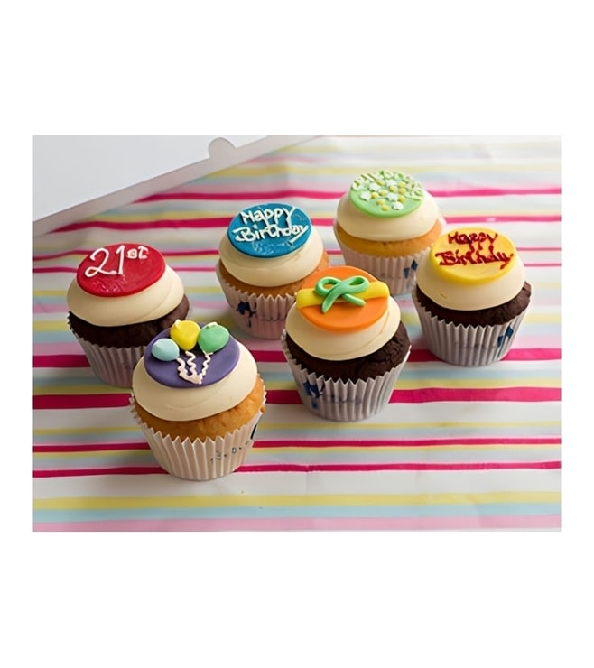 كب كيك عيد ميلاد، كب كيك