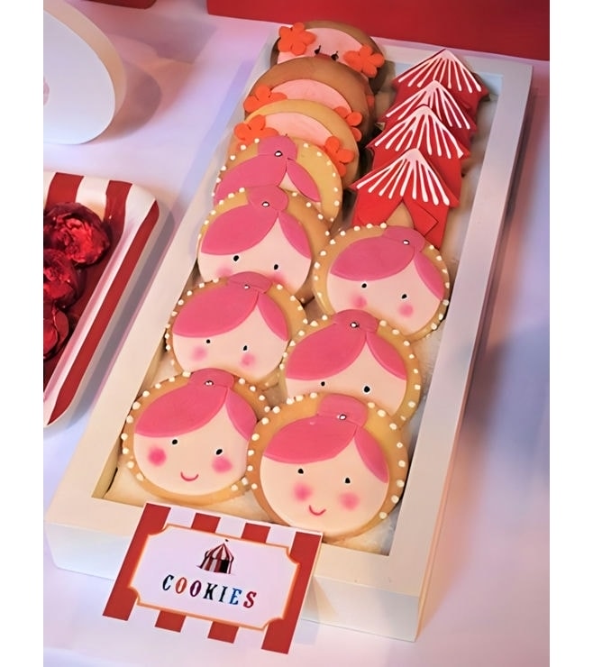 في The Circus cookies، كعكات وبراونيز