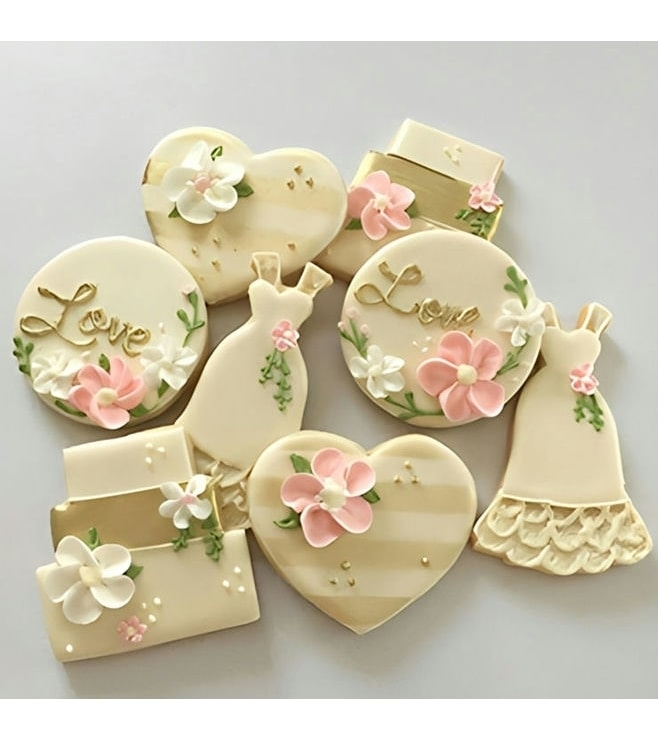 Perfect Wedding Dress Cookies, Cookies