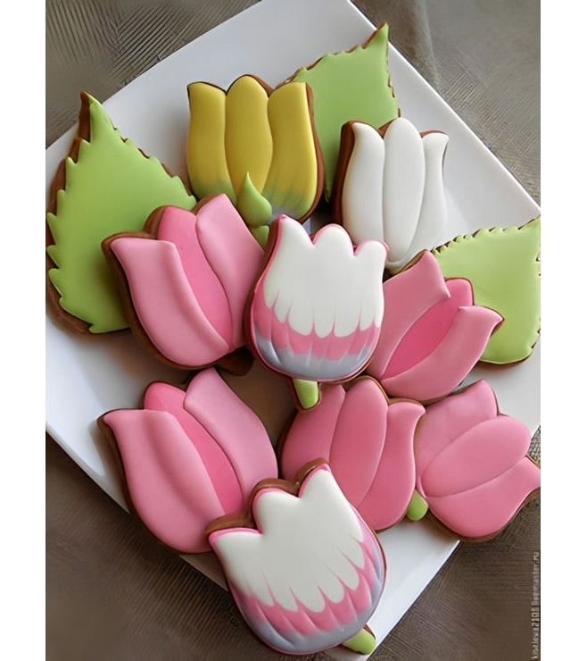 Tasty Tulip Cookies, Cookies
