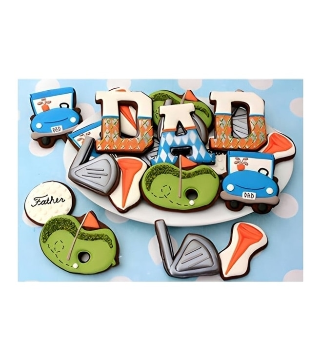 أبي يحب كعكات الجولف