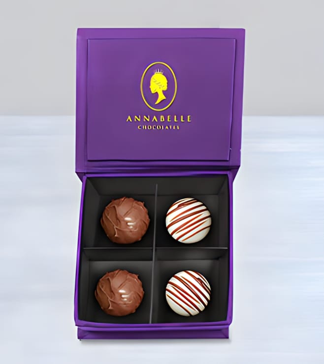 علبة شوكولاتة Le Petit Truffles من Annabelle Chocolates