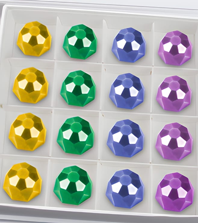 أشهى الأطباق الشوكولاتة المرصعة بالأحجار الكريمة من أنابيل شوكولاتس