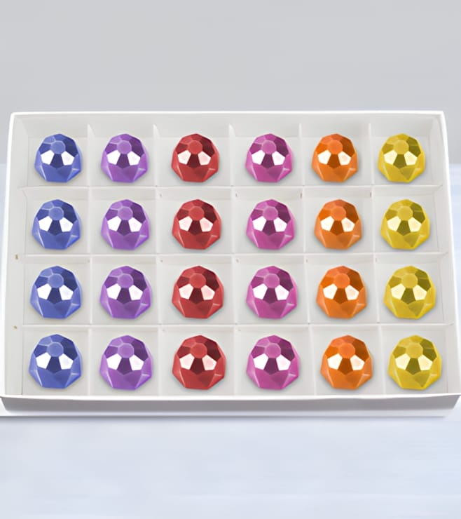 علبة شوكولاتة كراون جويلز من أنابيل شوكولاتس، شوكولاتة