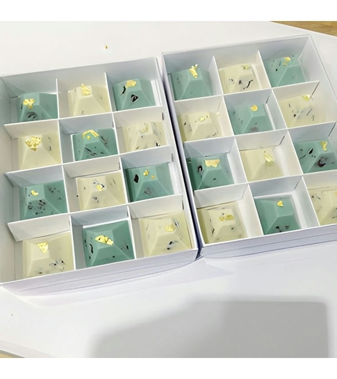 مجموعة فاخرة من جواهر الشوكولاتة من أنابيل شوكولاتس