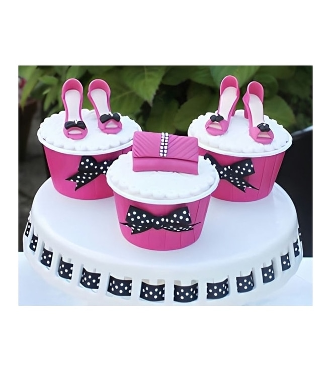 كب كيك بوتيك وردي