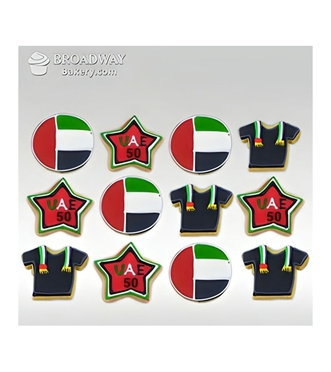 Flags and Stars Cookie Set, Cookies