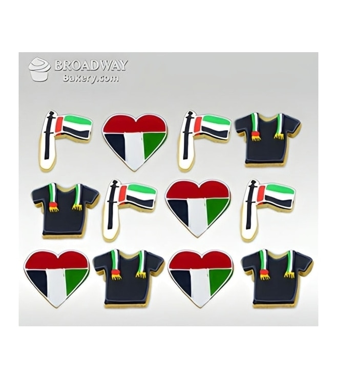 Bring Out The Flags Cookie Box, Cookies