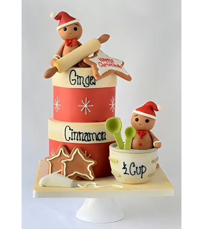 كعكة أصدقاء الزنجبيل