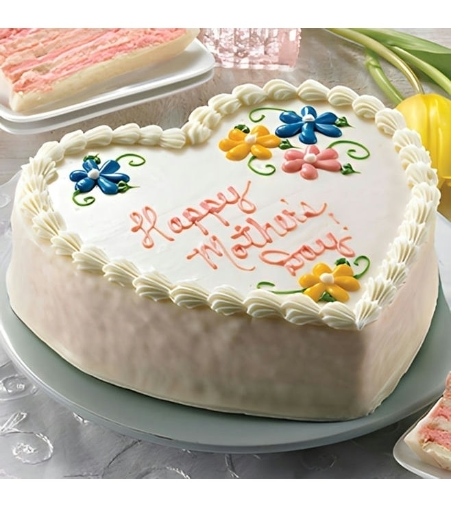 كعكة مغطاة بالكريمة من أمي